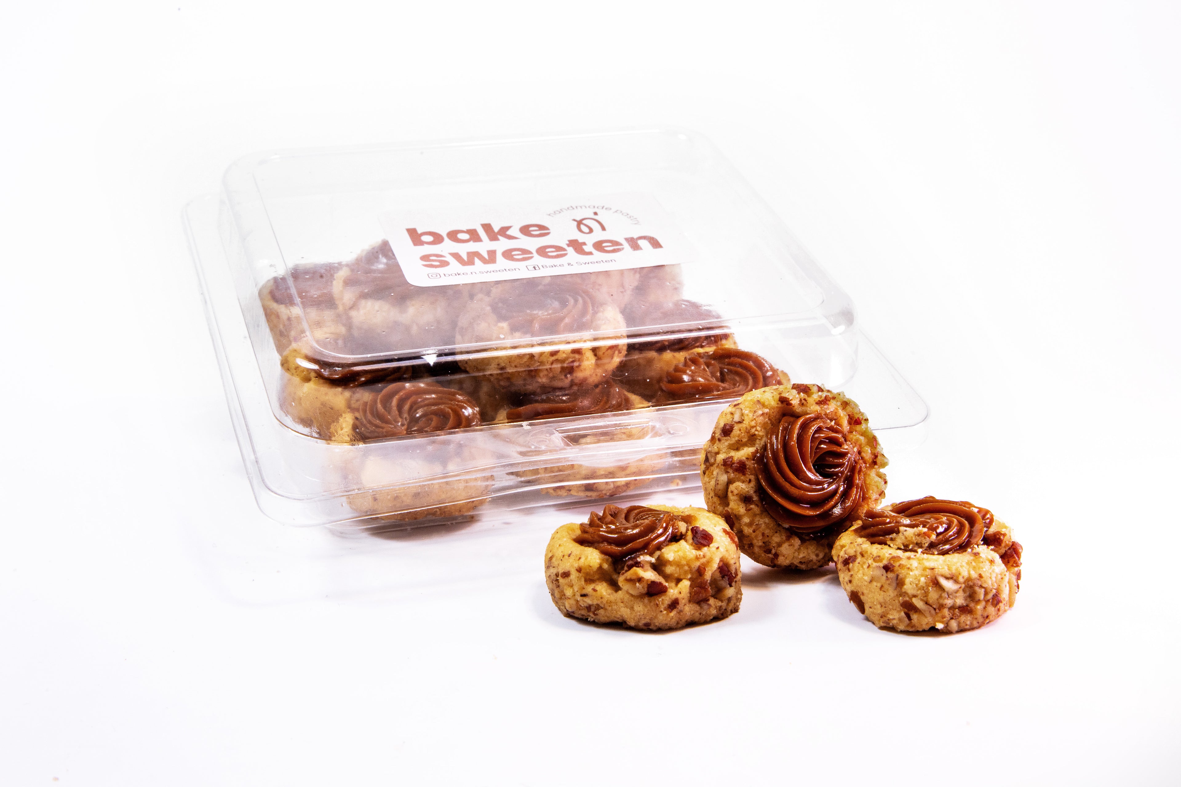 Galletas de Nuez con Cajeta